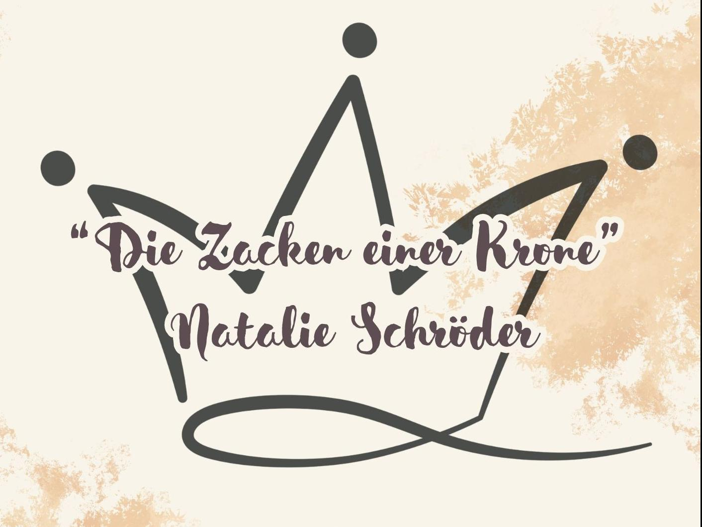 Flyer zum Frauenfrühstück mit Natalie Schröder zum Thema die Zacken einer Krone