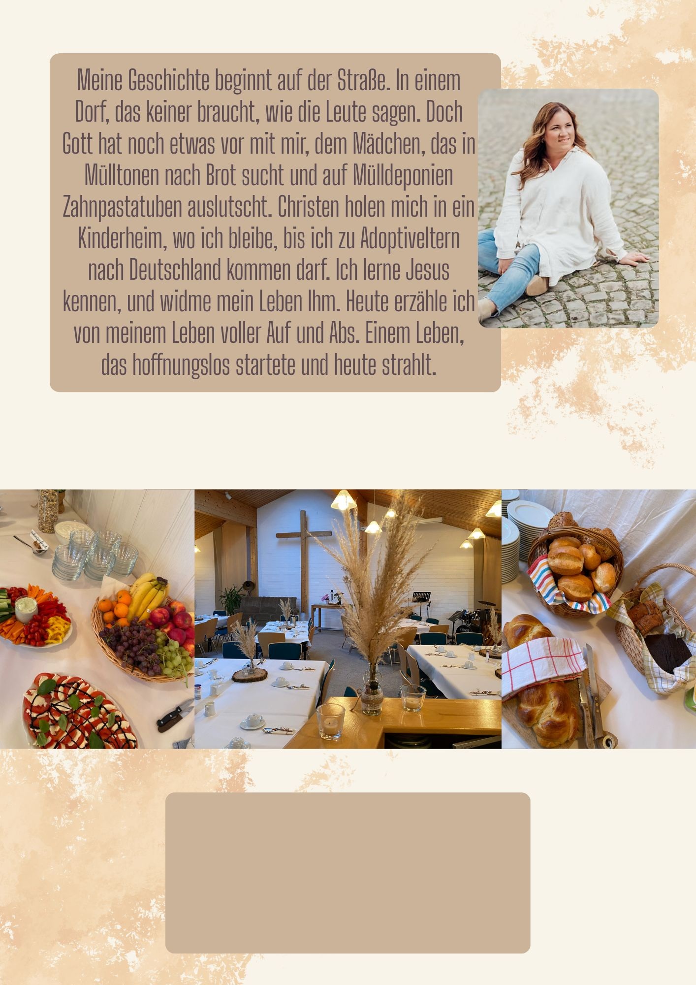 Flyer zum Frauenfrühstück weitere Infos