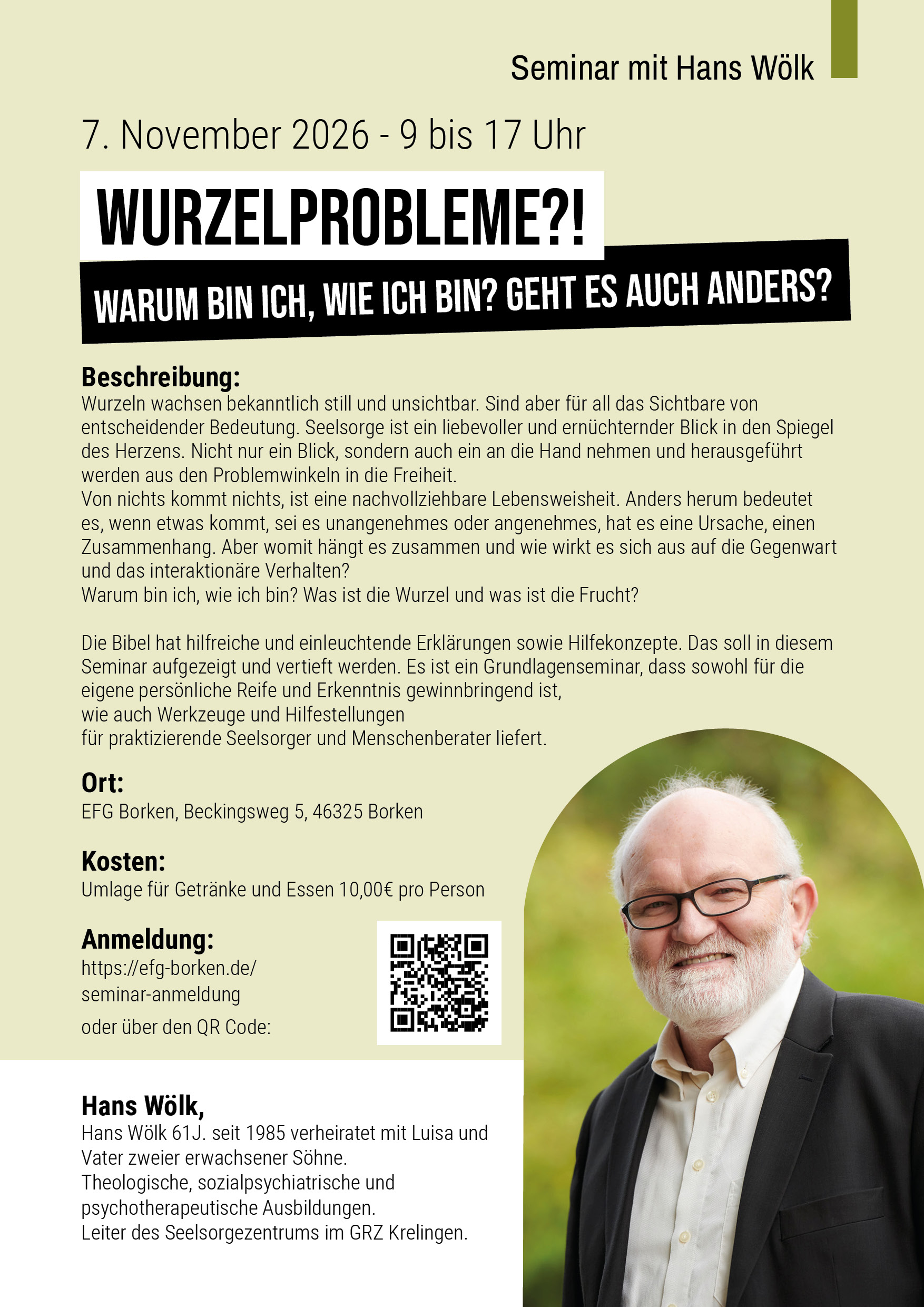 Plakat WarumBinIchIch